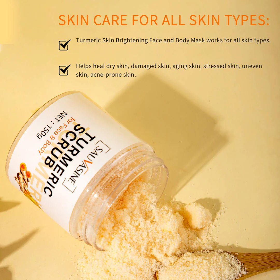Glow Skin Turmeric Scrub - My Glam Store